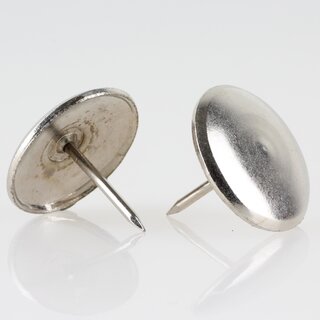 Stuhlbeinnagel Mbelgleiter 35 mm Metall vernickelt &ndash; Bodenschoner