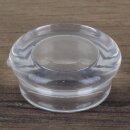 Möbeluntersetzer 15/25 mm rund transparent – Bodenschutz für empfindliche Böden