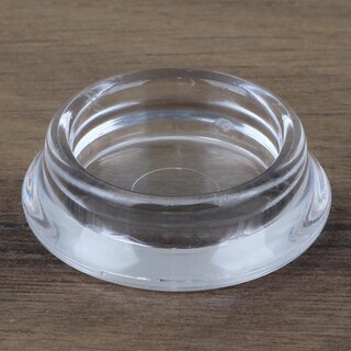 Mbeluntersetzer rund 23/35mm transparent