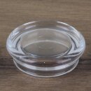 Möbeluntersetzer 23/35 mm rund transparent – Bodenschutz für Möbel