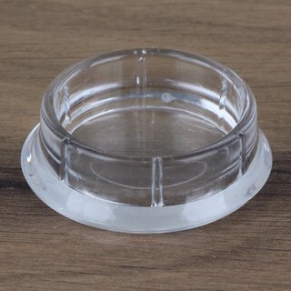 Mbeluntersetzer 33/46 mm rund transparent &ndash; Bodenschutz fr groe Mbel
