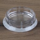 Mbeluntersetzer 33/46 mm rund transparent &ndash;...