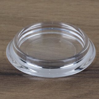 Mbeluntersetzer rund 40/55mm transparent