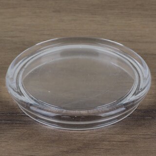 Mbeluntersetzer 50/65 mm rund transparent &ndash; Bodenschutz fr groe Mbelstcke
