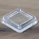 Mbeluntersetzer eckig 30/40mm transparent