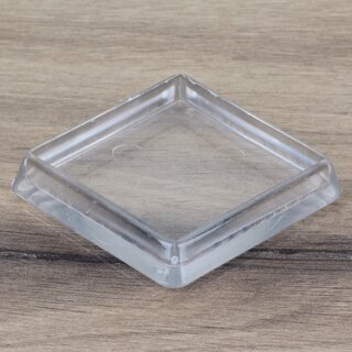 Mbeluntersetzer eckig 50/60mm transparent