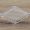 Möbeluntersetzer 60/70 mm eckig transparent –...