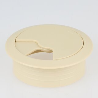 Hfele Kabeldurchfhrung Kabeldurchlass rund 60mm Kunststoff beige