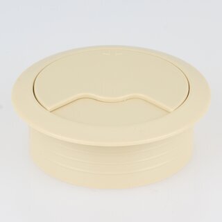 Hfele Kabeldurchfhrung Kabeldurchlass rund 60mm Kunststoff beige