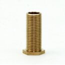 M10x1 Trompetennippel 6 kant ohne Verdrehschutz Messing...