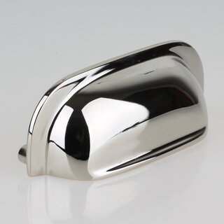 Hfele Muschelgriff Schalengriff 109x32mm Nickel poliert Lochabstand 96mm
