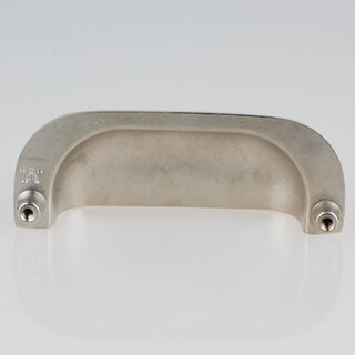 Hfele Muschelgriff Schalengriff 109x32mm Nickel poliert Lochabstand 96mm
