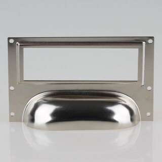 Hfele Mbelgriff Etikettengriff 95x57mm vernickelt Lochabstand 90mm