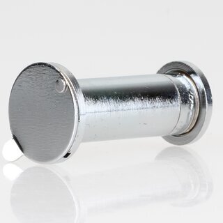Hfele Trspion 12mm mit Klappe Messing verchromt 31-55mm Trdicke