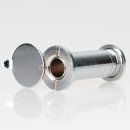 Häfele Türspion verchromt 12 mm mit Klappe 170° Sichtwinkel für Türstärke 31–55 mm
