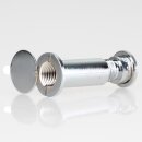 Häfele Türspion verchromt 12 mm mit Klappe 170° Sichtwinkel für Türstärke 31–55 mm