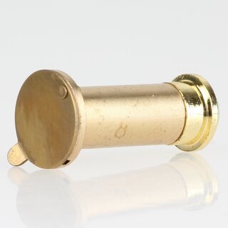 Hfele Trspion 12mm mit Klappe Messing poliert 31-55mm Trdicke