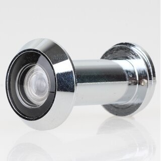 Hfele Trspion 14mm mit Klappe Messing verchromt 35-55mm Trdicke