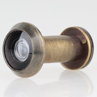 Hfele Trspion 14mm mit Klappe Messing brniert 35-55mm Trdicke