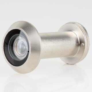 Hfele Trspion 14mm mit Klappe Messing matt vernickelt 35-55mm Trdicke