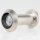 Häfele Türspion Messing matt vernickelt 14 mm mit Klappe 200° Sichtwinkel für Türstärken 35–55 mm