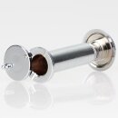 Häfele Türspion Messing verchromt 14 mm mit Klappe 200° Sichtwinkel für Türstärken 50–80 mm