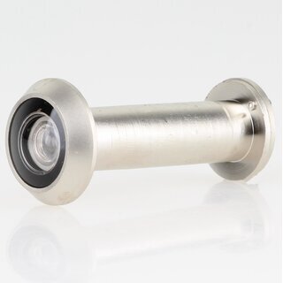 Hfele Trspion 14mm mit Klappe Messing matt vernickelt 50-80mm Trdicke