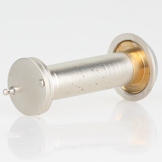 Hfele Trspion 14mm mit Klappe Messing matt vernickelt 50-80mm Trdicke