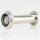 Häfele Türspion Messing matt vernickelt 14 mm mit Klappe 200° Sichtwinkel für Türstärken 50–80 mm