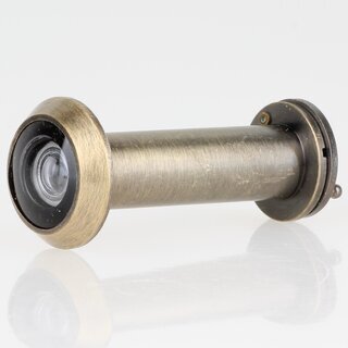 Hfele Trspion 14mm mit Klappe Messing brniert 50-80mm Trdicke