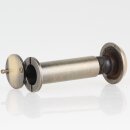 Häfele Türspion Messing brüniert 14 mm mit Klappe 200° Sichtwinkel für Türstärken 50–80 mm