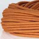 Textilkabel Englisch Gold 3-adrig 3x0,75mm...