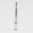 Häfele Doppelbolzen Rafix 30 verzinkt für 5 mm Bohrung, Wanddicke 16 mm