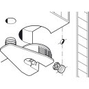 Häfele Doppelbolzen Rafix 30 verzinkt für 5 mm Bohrung, Wanddicke 16 mm