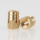 H�fele Spreizmuffe Messing Innengewinde M4 f�r 5mm Bohrloch