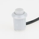 Hfele Druckschalter mit Zuleitung grau Bohrloch 12mm 12-24V