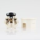 Schutzkontakt-Winkelstecker elfenbein 250V/16A mit Schraubanschluss - Kaiser