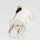 Schutzkontakt-Winkelstecker elfenbein 250V/16A mit Schraubanschluss - Kaiser
