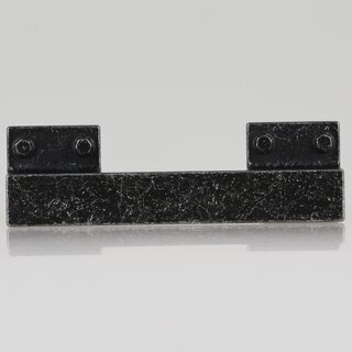 Hfele Mbelgriff Sockelgriff antik eisenfarben Lochabstand 96/160mm