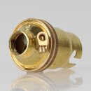 B15d Bajonett Lampenfassung Glattmantel Messing M10x1 IG...