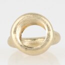 Ringnippel Metall Messing roh 18x22mm mit M10x1 Innengewinde