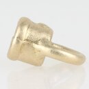 Ringnippel Metall Messing roh 18x22mm mit M10x1 Innengewinde