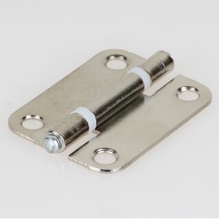 Hfele Aufschraubband Scharnier fr Faltschiebetren 40x30mm vernickelt