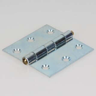 Hfele Scharnier gerollt 63x63mm verzinkt mit losem Stift