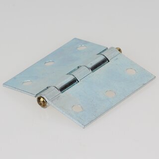 Hfele Scharnier gerollt 63x63mm verzinkt mit losem Stift