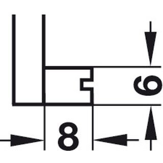 Hfele Mbelschlssel Zierschlssel matt vernickelt Halmlnge 45mm