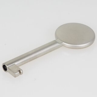 Hfele Mbelschlssel Zierschlssel matt vernickelt Halmlnge 40mm