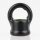 Ringnippel Metall Schwarz 18x22mm mit M10x1 Innengewinde