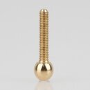 M3 Kugelkopfschraube 20x6mm Messing roh