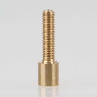 M4 Zylinderkopfschraube 21,5x6mm Messing roh